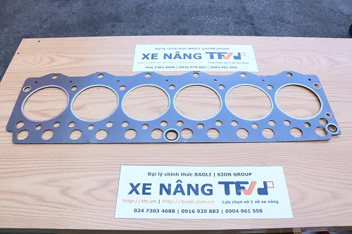 Gioăng mặt máy xe nâng Komatsu 6D95L mã 6207-11-1822