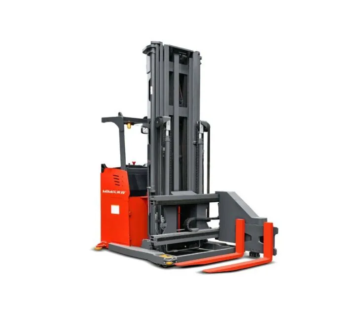 Xe nâng 3 chiều MiMA MC12 chạy theo ray dẫn hướng