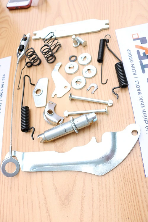 Bộ kit phanh bánh xe nâng model FD30Z5/T6/T3C/T3 mã A-BB03-007A-0543A hiệu Folangsi. Mã P.00876