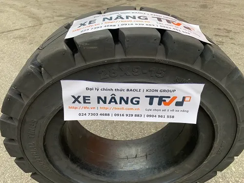 Gai lốp đặc xe nâng 28×9-15 Success còn mới