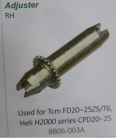 Trục tăng chỉnh phanh xe nâng TCM