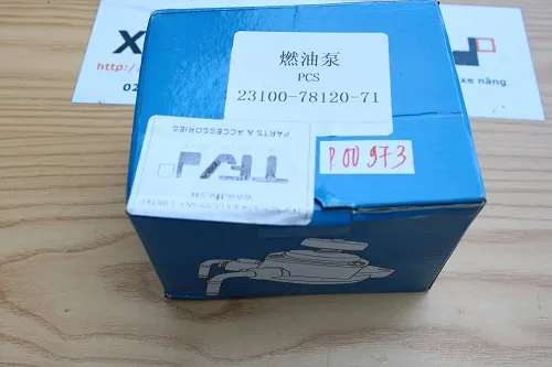 Phụ tùng động cơ xe nâng đóng hộp, dán mã tại kho TFV