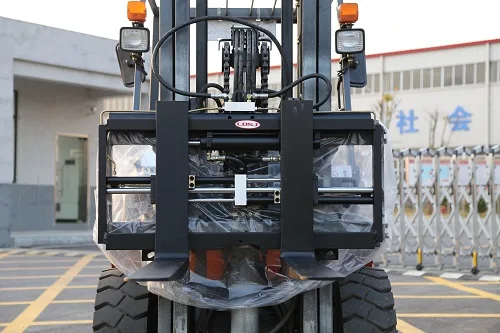 Bộ dịch càng xe nâng fork positioner K-Series Liandong lắp trên xe