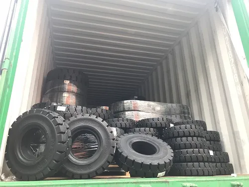 Lốp đặc xe nâng 16x6-8 Nexen trong lô lốp đặc nhập về kho TFV