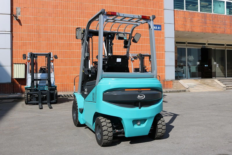 Xe nâng điện 2.5 tấn,hiệu Kion Baoli KBE25-01 Khung container VFHM4700 Mới 100%