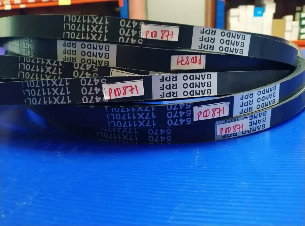Dây curoa quạt xe nâng Toyota 39343-76001-71 in ký hiệu 17x1170 Li