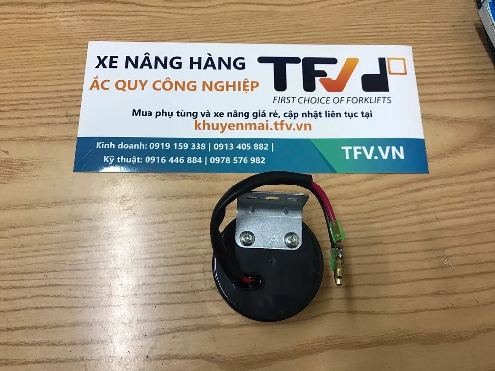 Dấu hiệu hỏng còi lùi xe nâng điện 48V dây và đầu cos