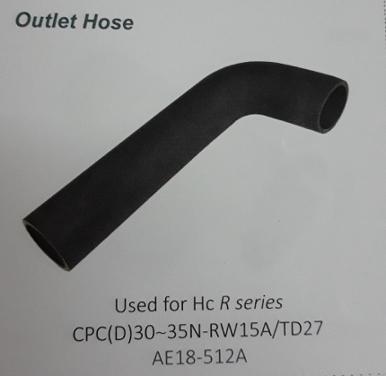 Ống xả xe nâng HC