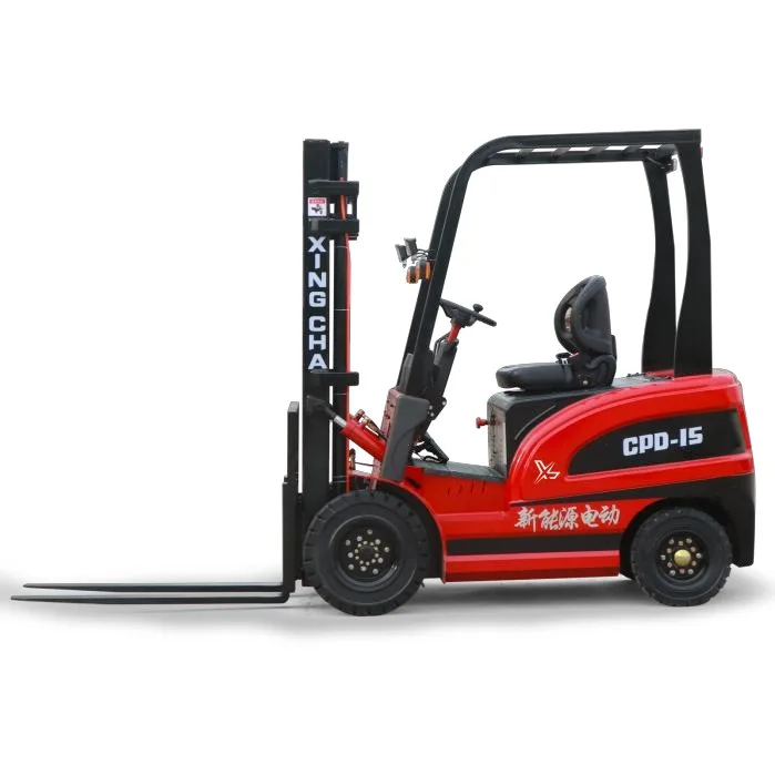 Xe nâng điện Xingcha CPD-15 nhìn ngang toàn thân