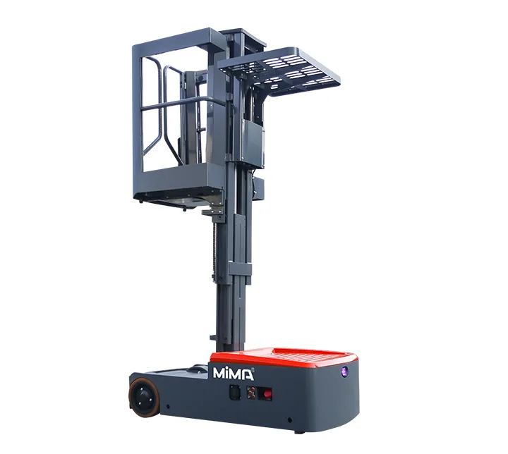 Xe nâng lấy hàng mini MiMA MHC03 sàn nâng cao