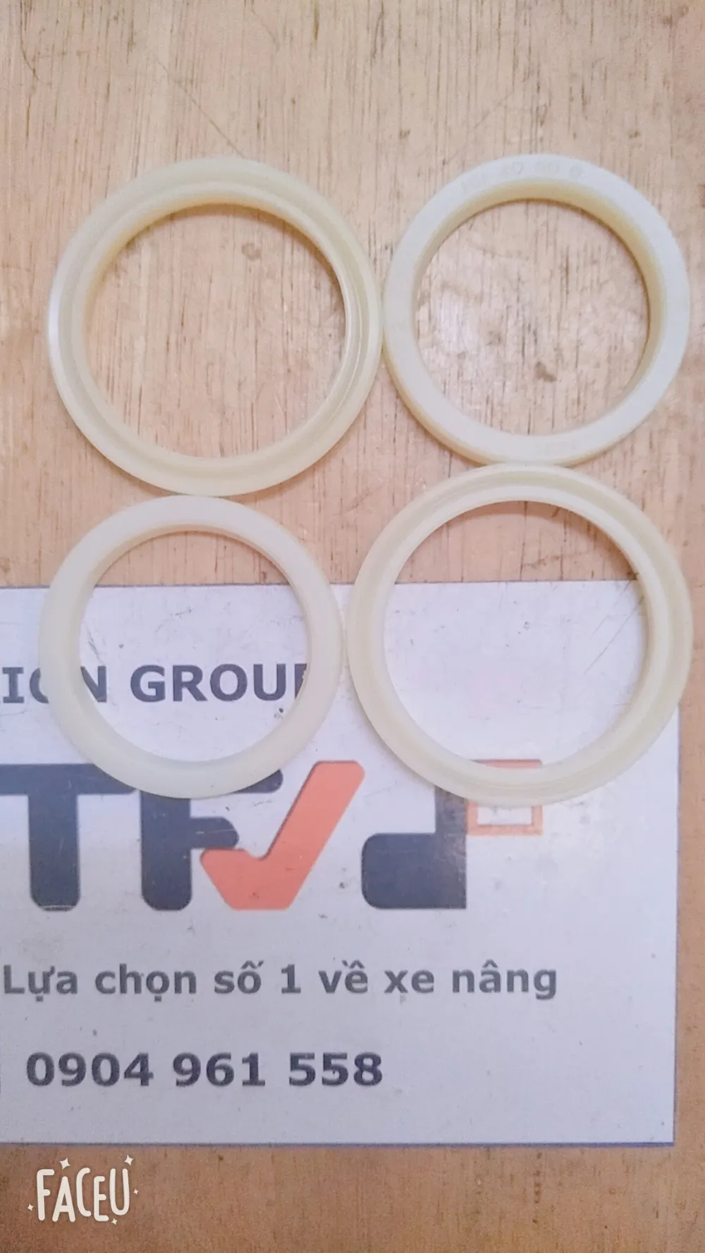 Bảo quản phớt xy lanh xe nâng NOK 40x50x6 tại kho TFV