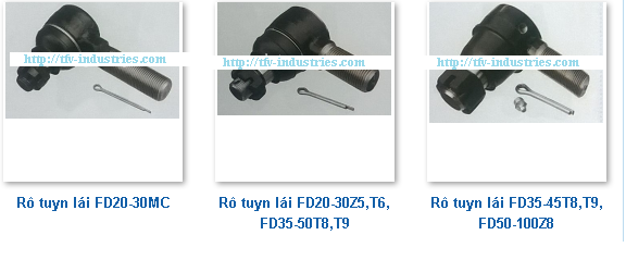 Rotuyn lái xe nâng, Linde