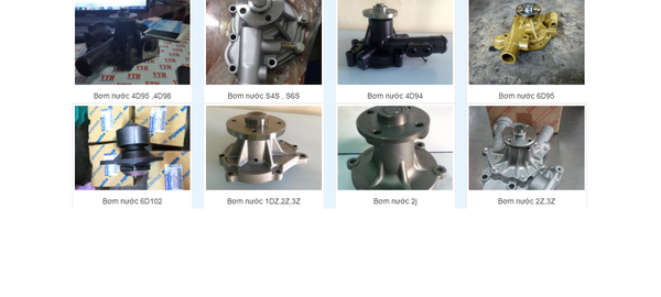 Bơm nước động cơ xe nâng, Linde