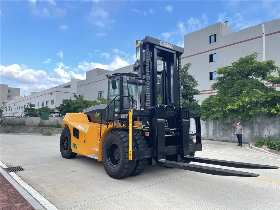 Xe nâng điện SOCMA HNF200-1200EL nhìn chéo trước