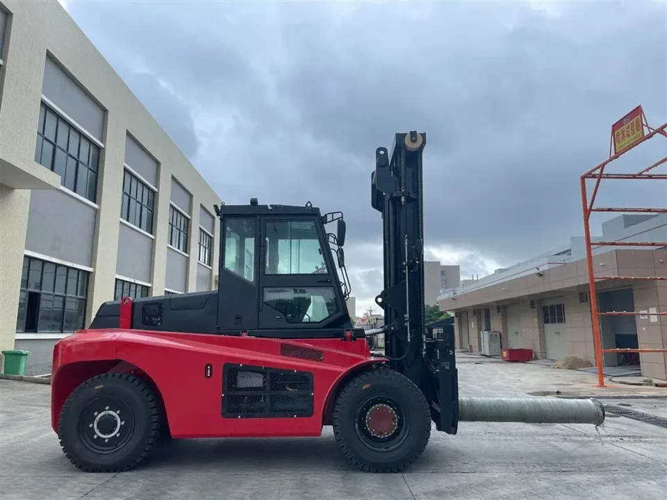Xe nâng điện SOCMA 12 tấn nhìn ngang