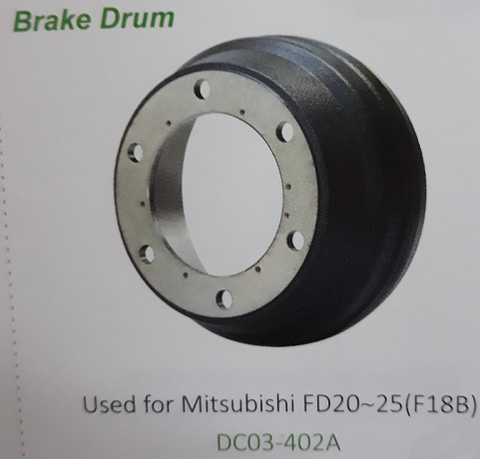 Tăng bua xe nâng Mitsubishi