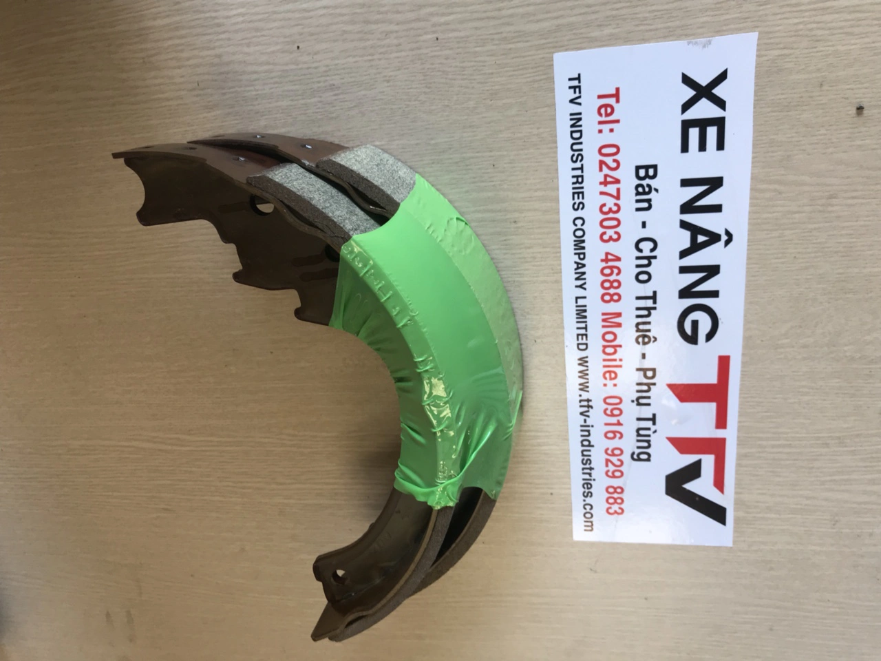 Má phanh, guốc phanh xe nâng