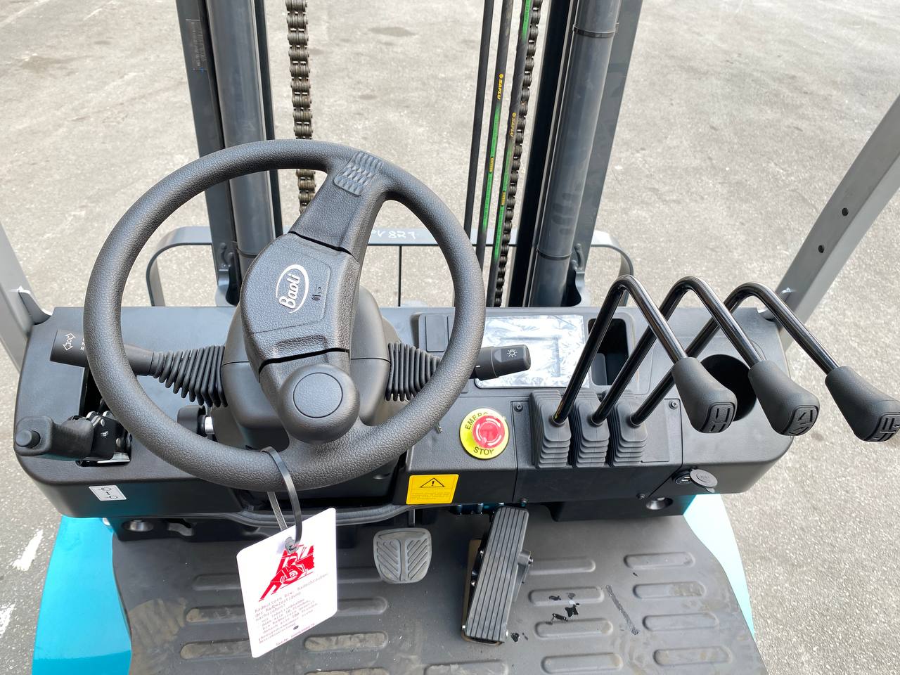 Xe nâng điện 3.5 tấn Baoli KBE35-Li-01. Nâng cao 4.5m. Sản xuất 2025. Mới 100%
