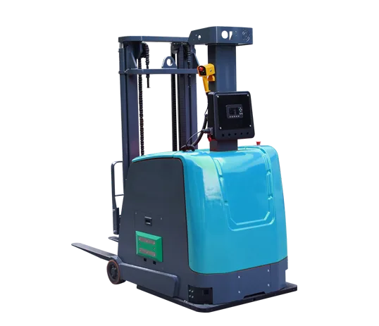 Xe nâng tự động Sany 2 tấn trong nhà nhìn chéo phía trước