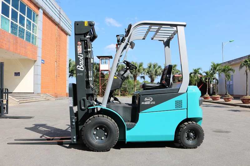 Xe nâng điện 2.5 tấn,hiệu Kion Baoli KBE25-01 Khung container VFHM4700 Mới 100%