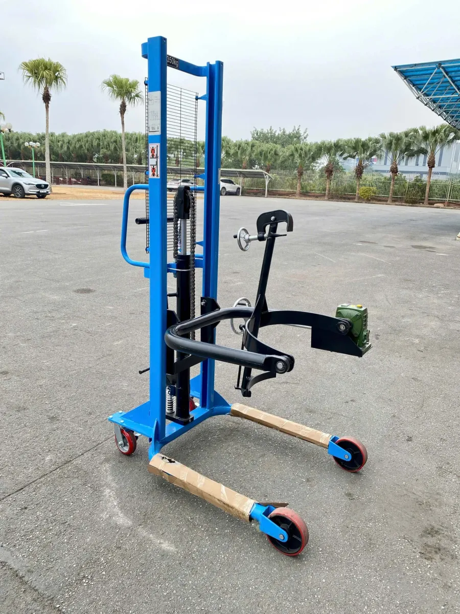 Xe nâng tay cơ — xe nâng phuy Interlift