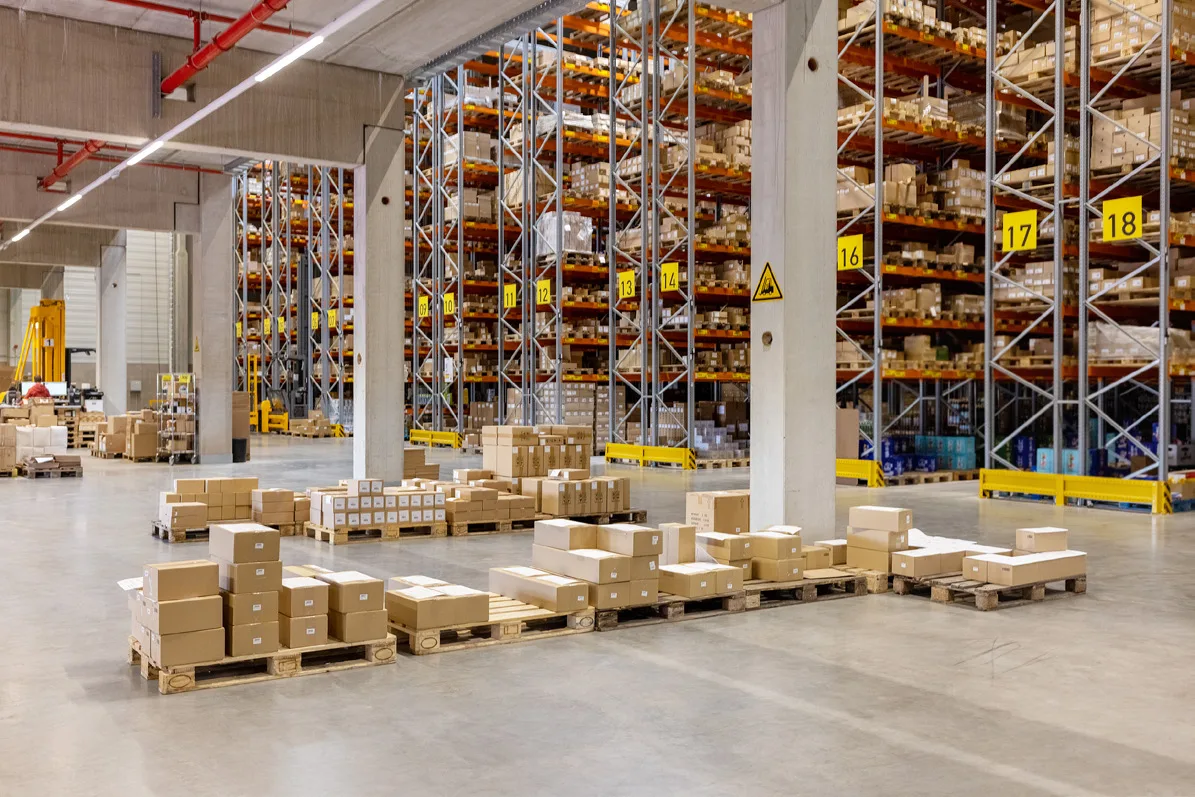 Kết nối hệ thống: AMS, WMS, MES — AGV xe nâng tay Sany 2T Slim 2 tấn