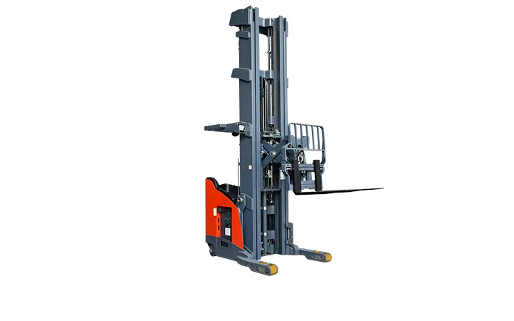 Xe nâng reach truck MiMA MFE20B nhìn chéo phía trước