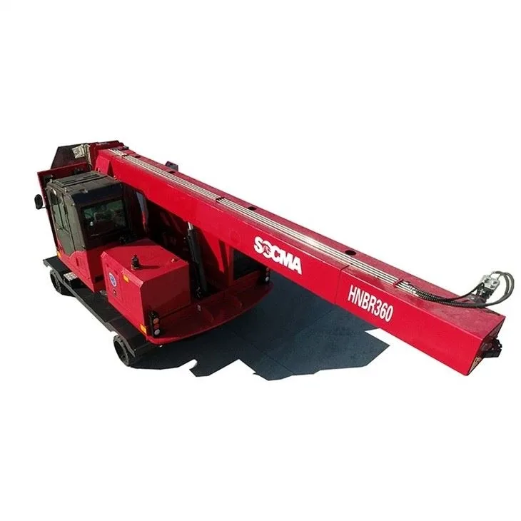 Xe cào xỉ SOCMA HNBZ8512R nhìn trên cao