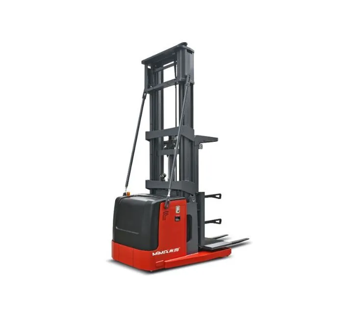 Xe nâng lấy hàng MiMA MH13 nhìn chéo sau