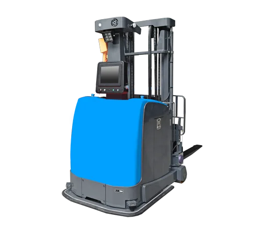 Xe nâng tự động Sany 2 tấn nhìn từ phía sau