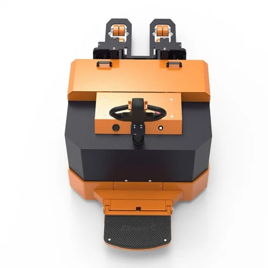 Xe nâng tay điện Zowell XP120 — nhìn từ trên phía sau