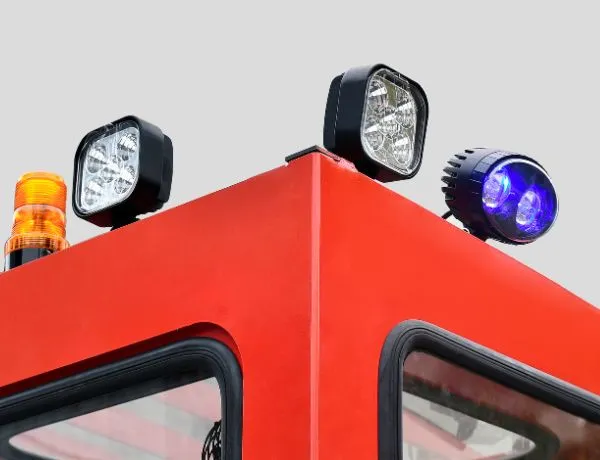 Xe nâng đa hướng MiMA MQK30 — đèn làm việc, đèn xanh, đèn cảnh báo