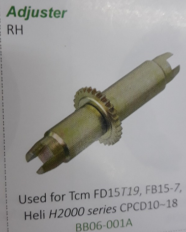 Trục tăng chỉnh phanh xe nâng TCM