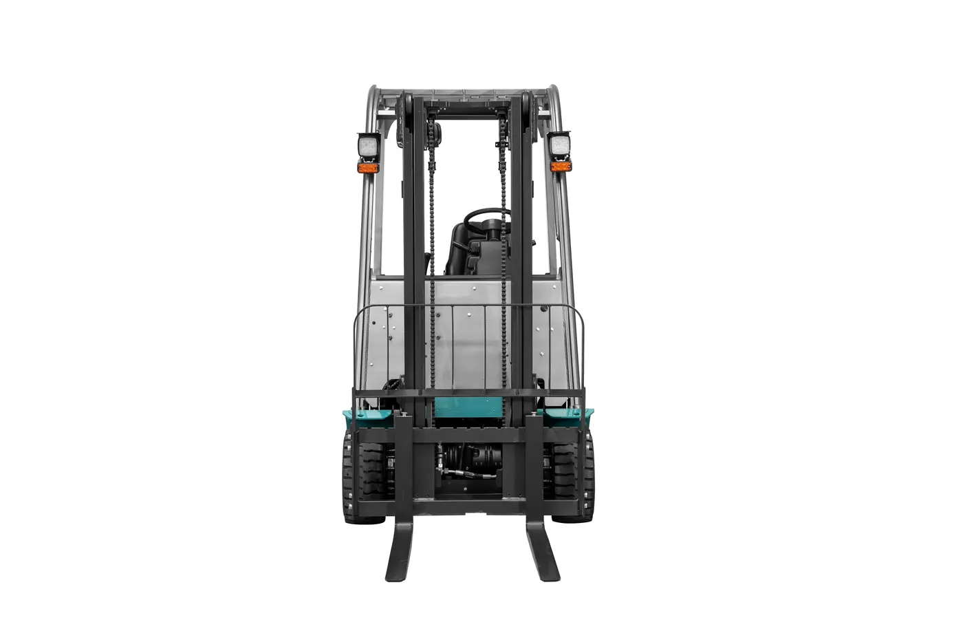 Xe nâng điện 3 bánh Baoli KBET15-Li-01 — nhìn thẳng phía trước