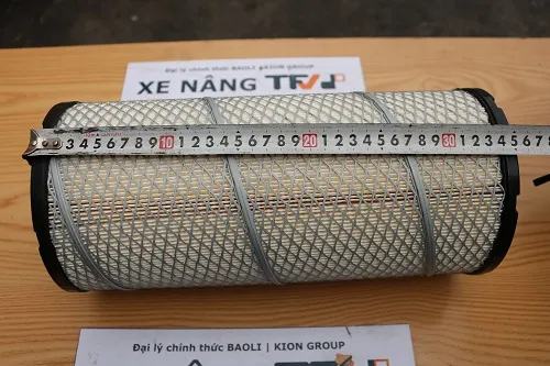 Đo chiều cao lọc gió xe nâng Sakura A-5541