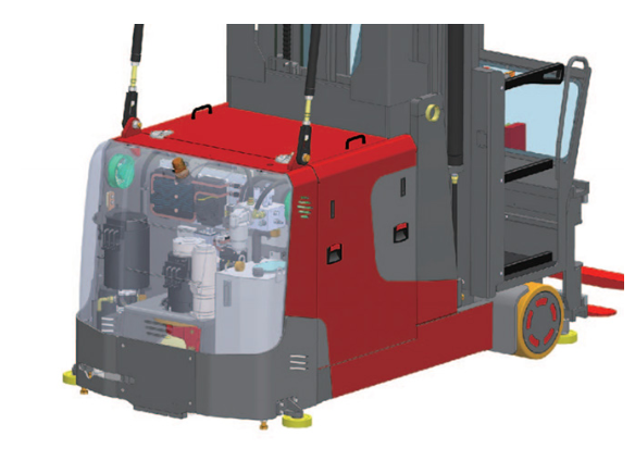 Xe nâng điện MIMA ngồi lái 5 tấn MK50