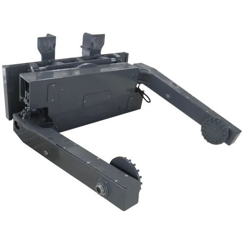 Bộ thay lốp cỡ lớn Tyre Changer cho xe nâng Longhe với hai tay ôm có con lăn