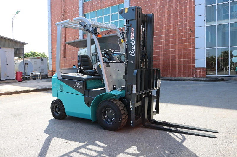 Xe nâng điện 2.5 tấn,hiệu Kion Baoli KBE25-01 Khung container VFHM4700 Mới 100%