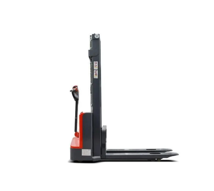 Xe nâng stacker MiMA MBD12 — dòng MBD nhìn ngang