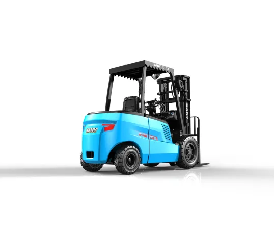 Xe nâng điện Sany SCP40C6 — nhìn chéo phía sau