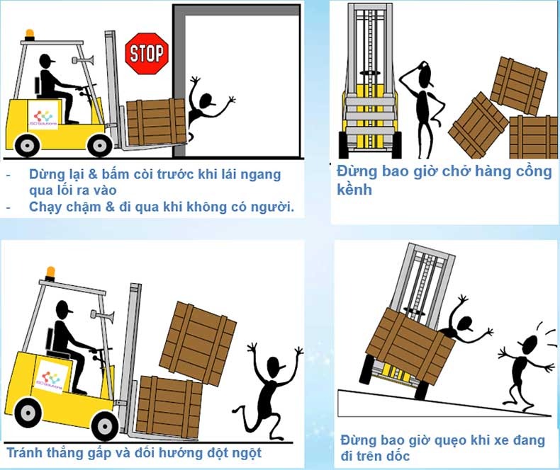 Hướng dẫn lái xe nâng an toàn – Quy trình chuẩn cho người vận hành