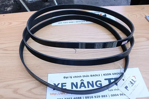Dây curoa quạt xe nâng Toyota 7FD35-45 động cơ 14Z mã 16388-30510-71
