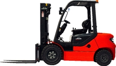 Xe nâng dầu Linde HT35DB-01 3.5 tấn - nâng 4m, Weichai, lốp đặc