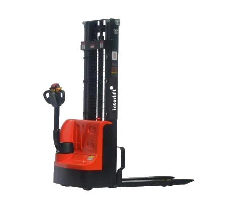 Xe nâng điện stacker Interlift CL12J 1,2 tấn — khung nâng