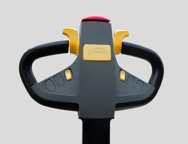 Tay lái tích hợp, trợ lực lái điện EPS — xe nâng stacker MiMA MB