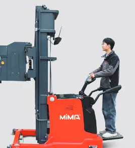Xe nâng 3 chiều MiMA MCD06 chế độ dắt lái đi bộ
