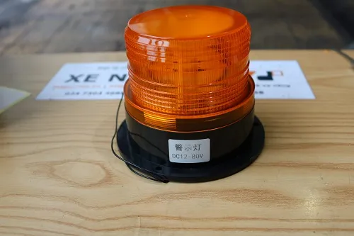 Thông số đèn cảnh báo xe nâng HS-B00001 điện áp DC10-80V, nhìn ngang