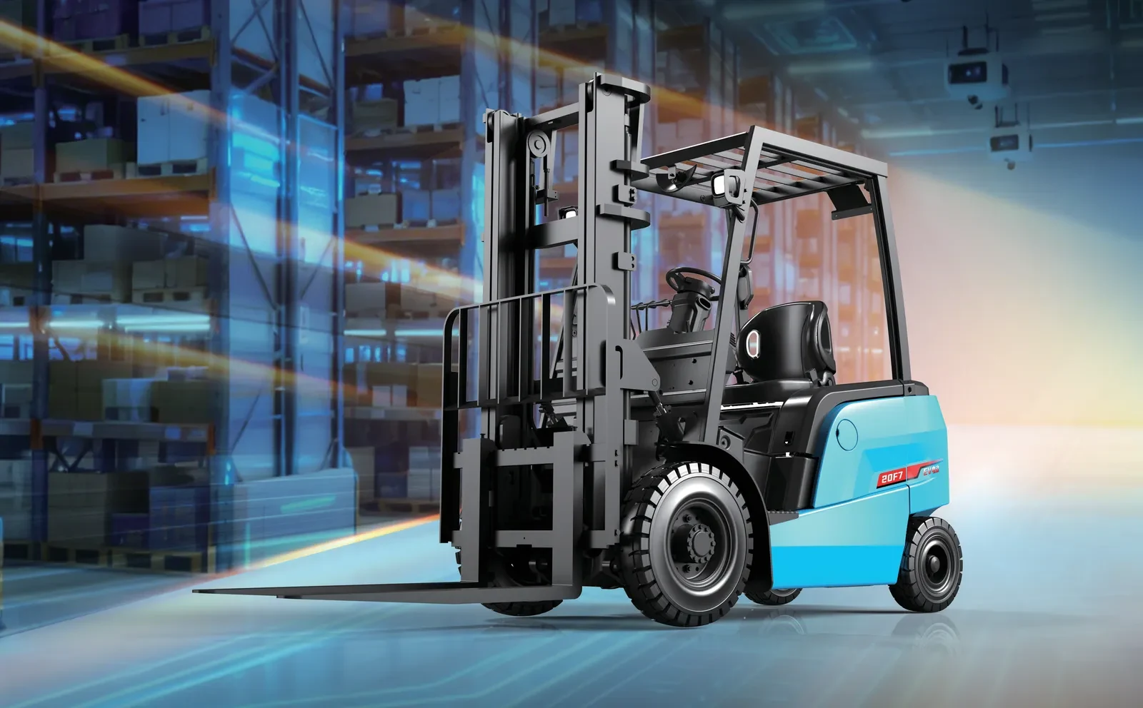 Xe nâng điện Sany SCP20F7 — xe nền của SCP20C9