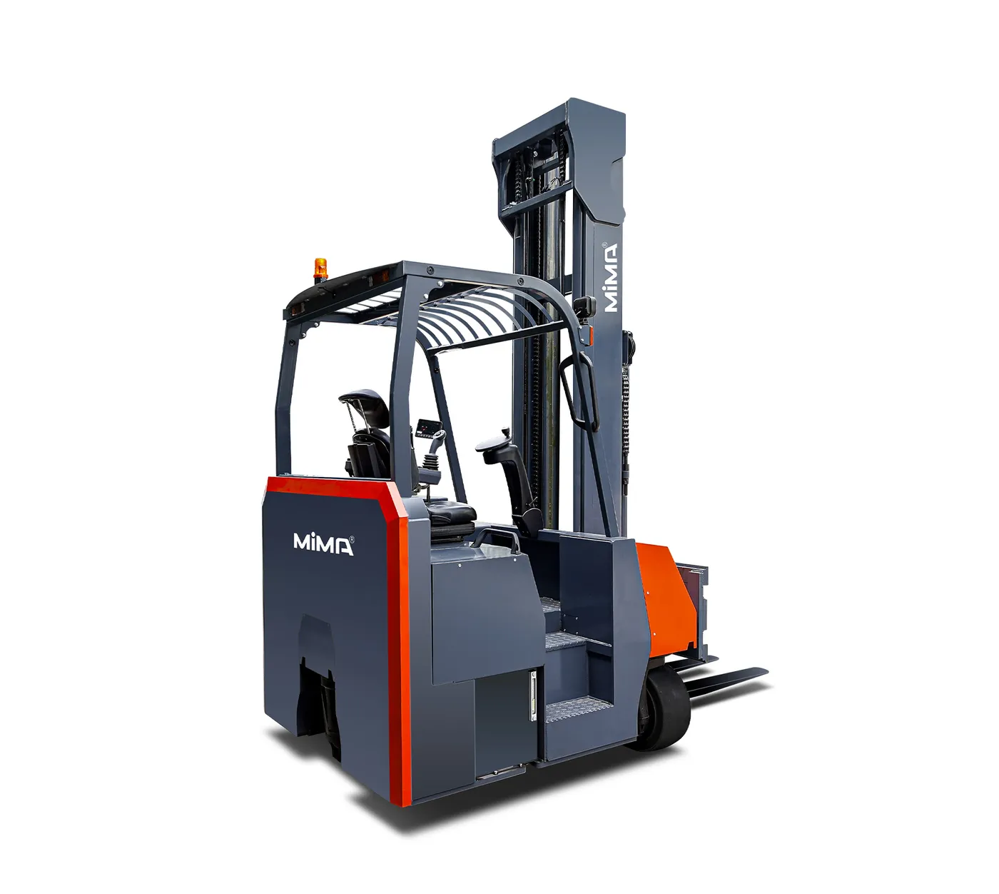 Xe nâng đa hướng MiMA MQK nhìn chéo phía trước