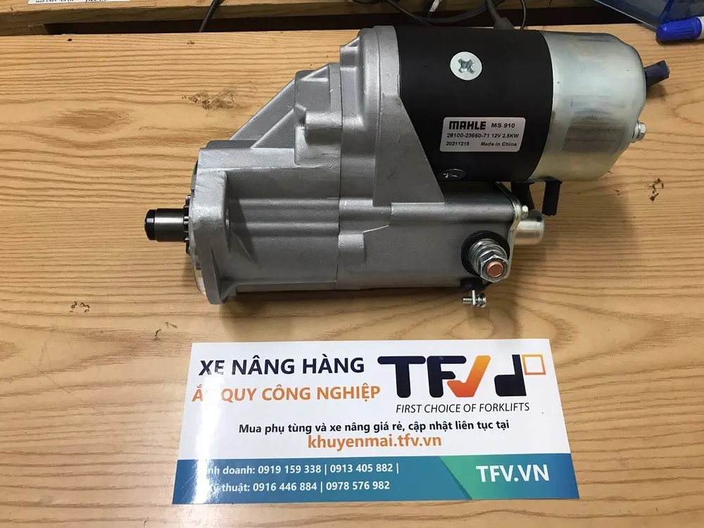 Thay củ đề xe nâng Toyota 2Z mã 28100-23660-71